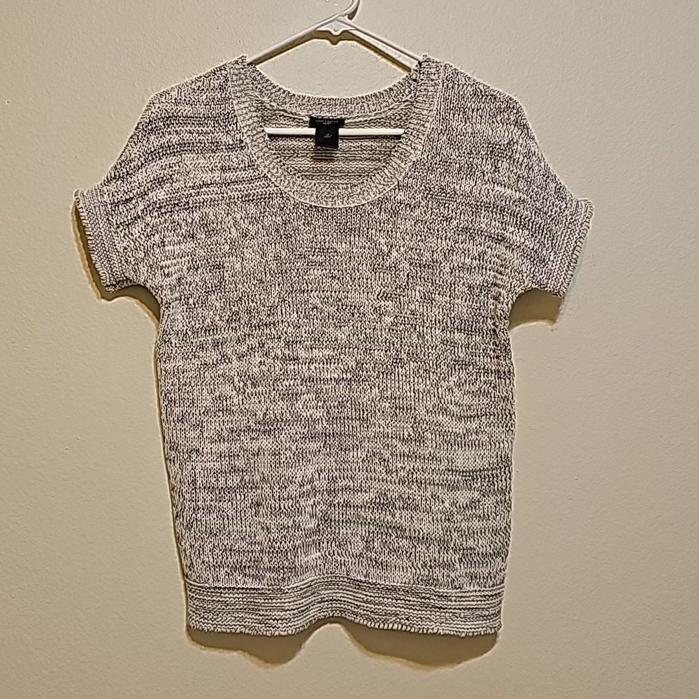 Ann Taylor marled scoop-neck sweater size small